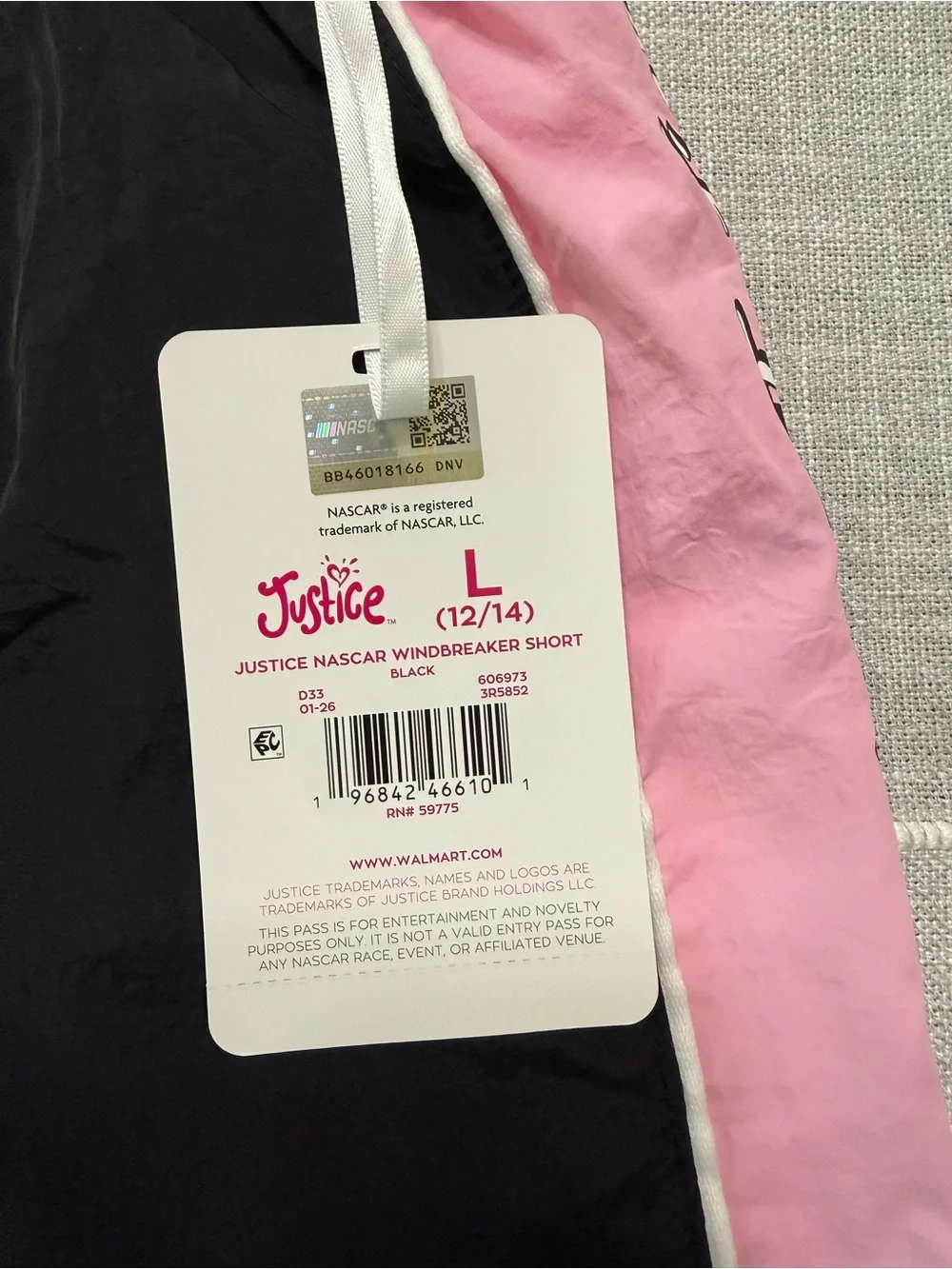 Justice sporty shorts